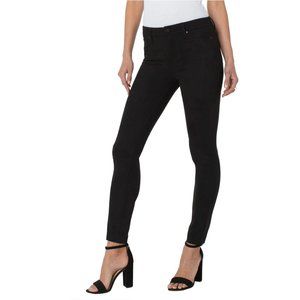 Liverpool Madonna Black skinny Ankle Length Zip Fly Button Closure Legging